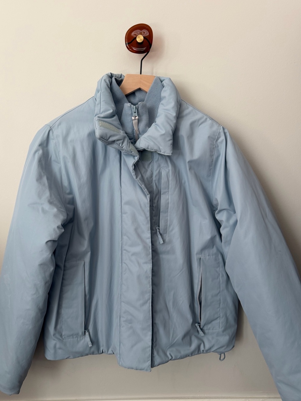 Baby Blue Calvin Klein Puffer Jacket
